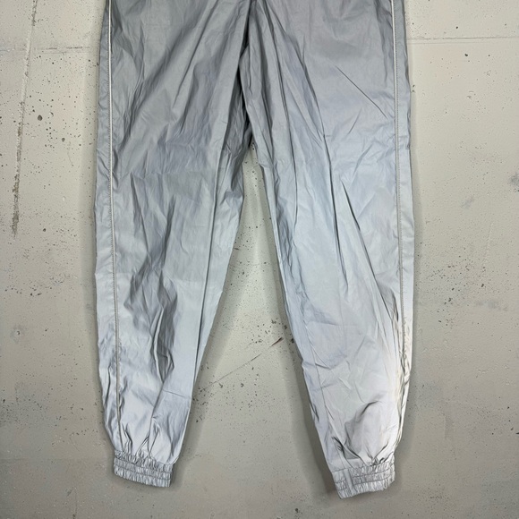 White Fox 3M Reflective Jogger Swooshy Track Pants XS - Picture 2 of 13